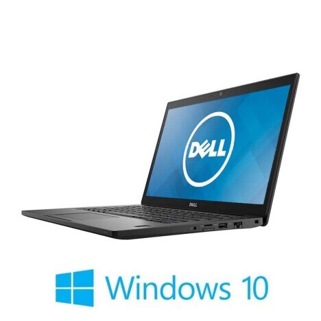 Laptop Dell Latitude 7490, Intel i5-7300U, 256GB SSD, 14 inci Full HD, Win 10 Home